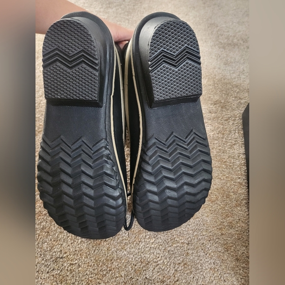 New! Sorel black lace up winter fancy lace boots 7 - Picture 6 of 7